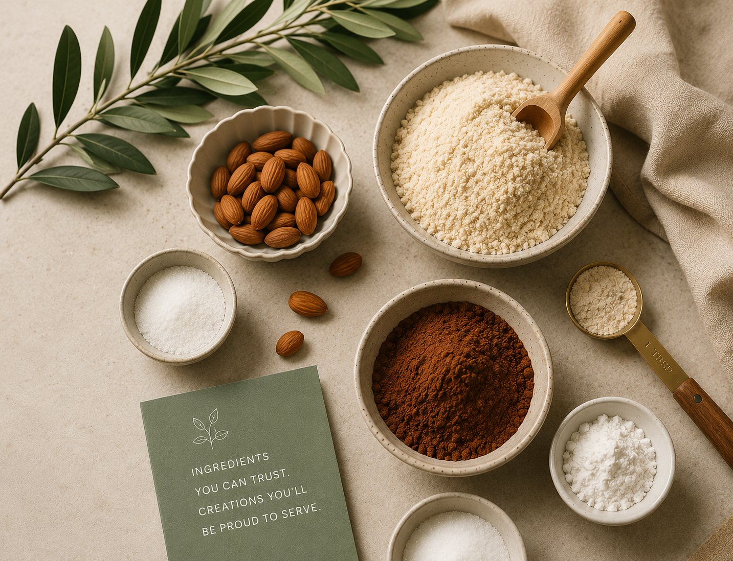Premium baking ingredients